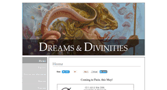 Desktop Screenshot of dreamsanddivinities.com